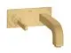 AXOR-HG-AXOR-Citterio-Einhebel-Waschtischmischer-Unterputz-fuer-Wandmontage-mit-Pingriff-Auslauf-160-mm-und-Platte-Brushed-Gold-Optic-39112250 gallery number 1